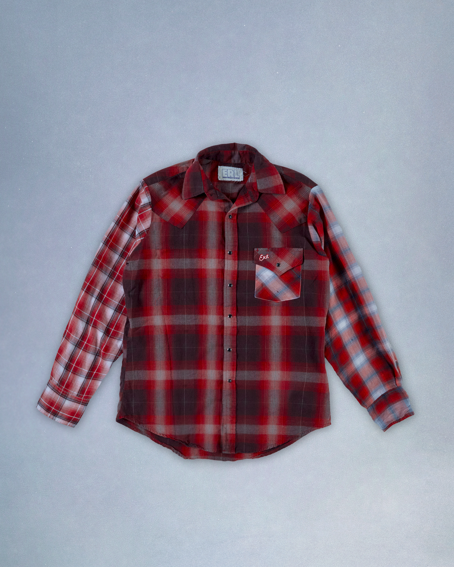 One of one artisanal plaid shirt