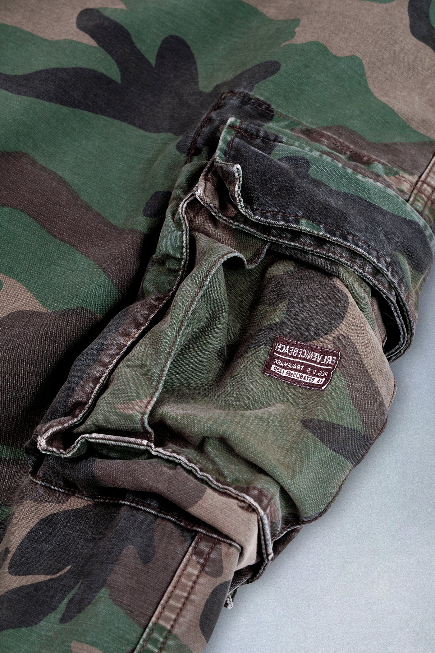camo cargo pants