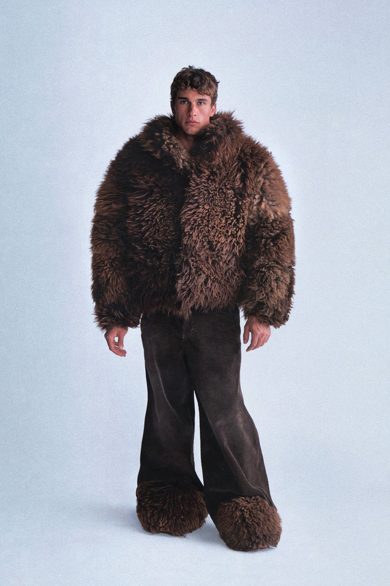 California shearling coat