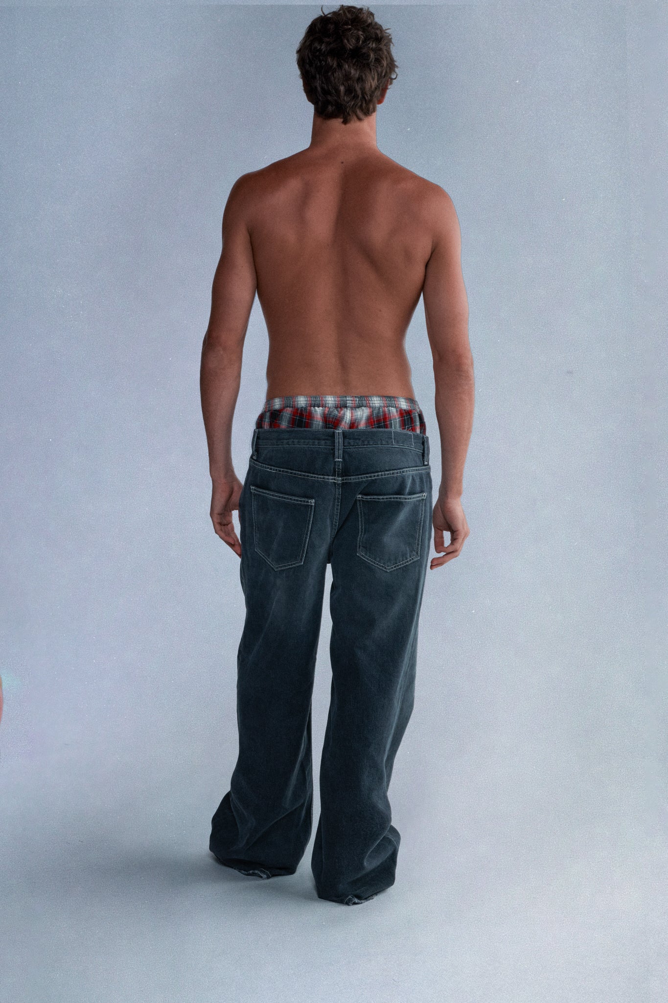 Faded Black Relaxed Jeans