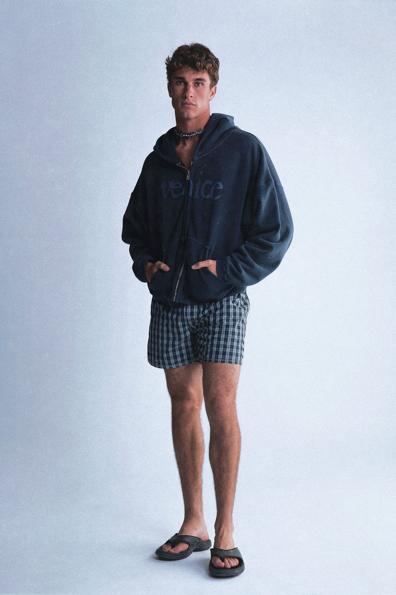 Venice heavyweight zip up hoodie