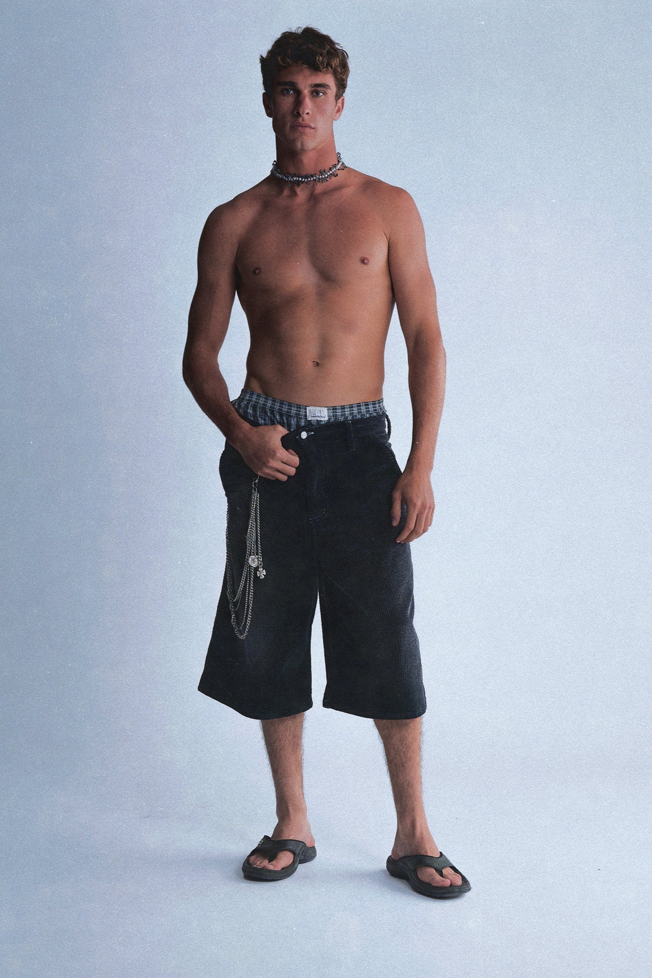 Corduroy boardwalk short