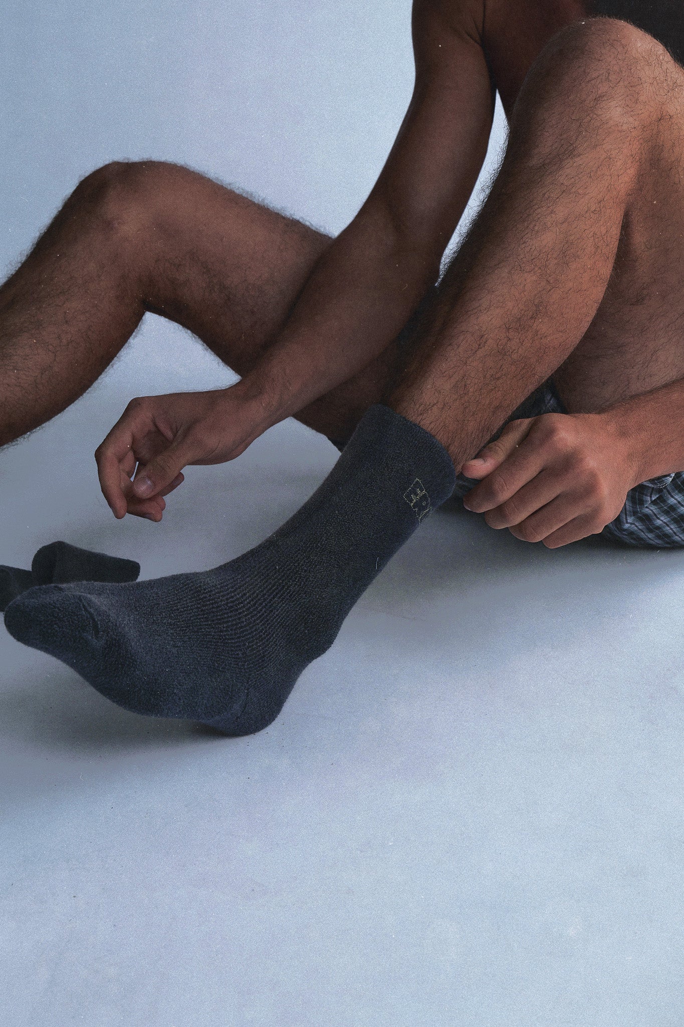 Erl black soft socks