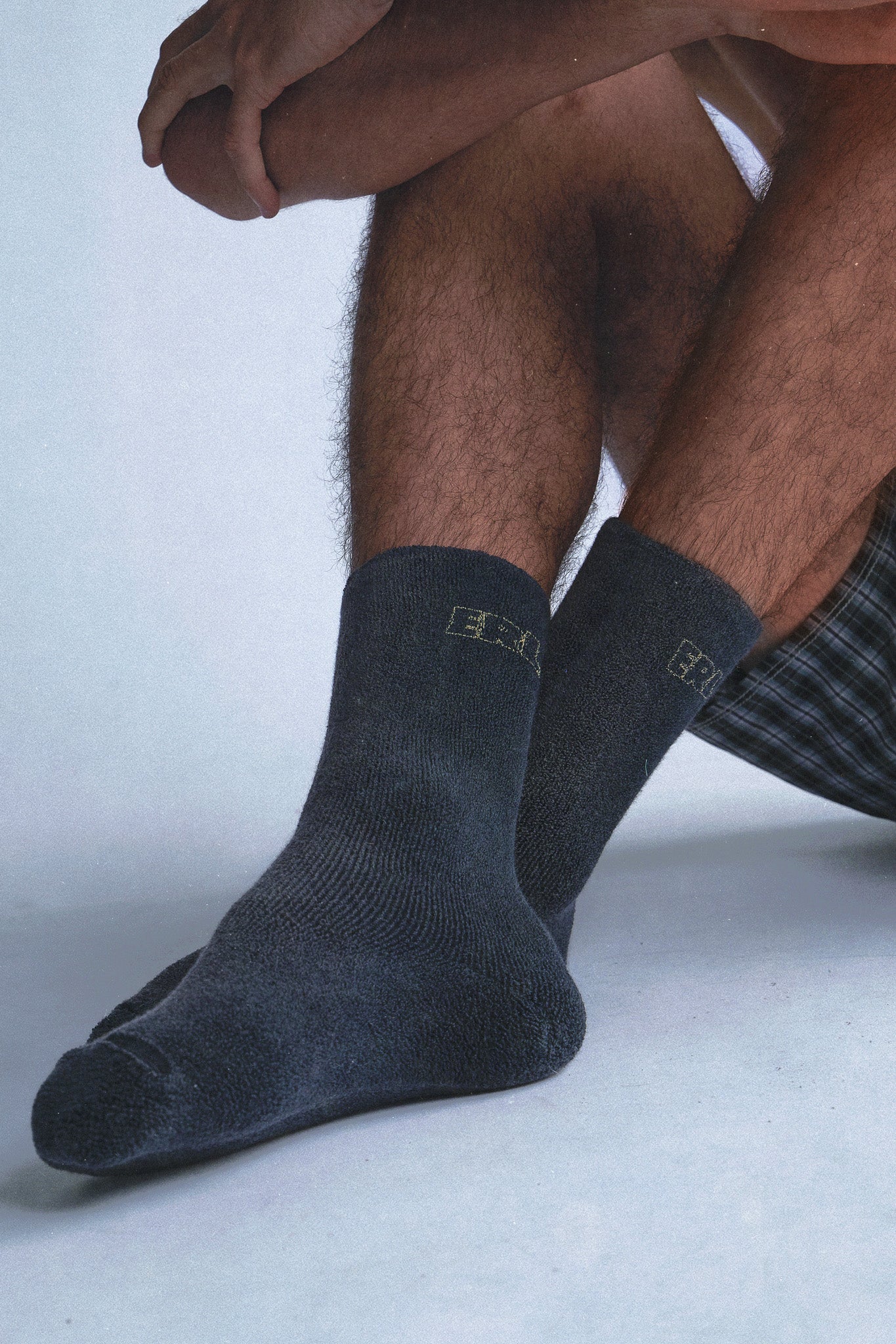 Erl black soft socks