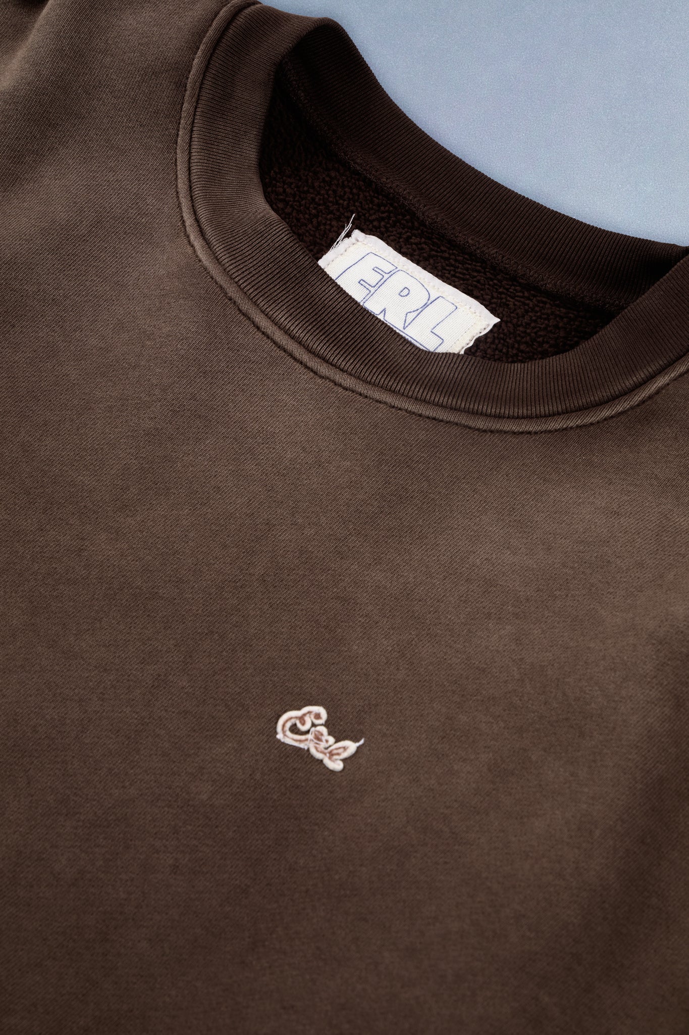 Sunfaded Brown Crewneck