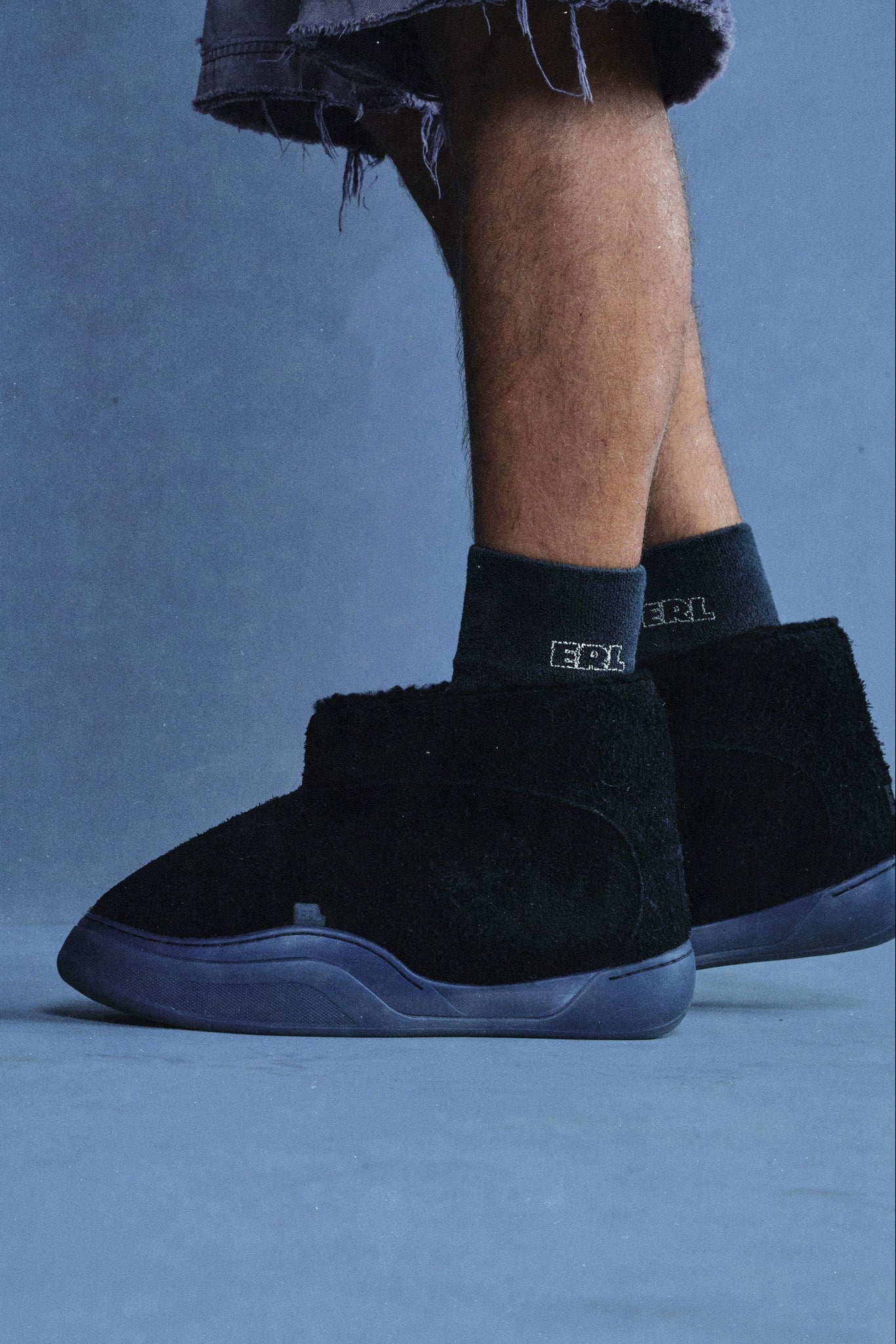 black vamp boot