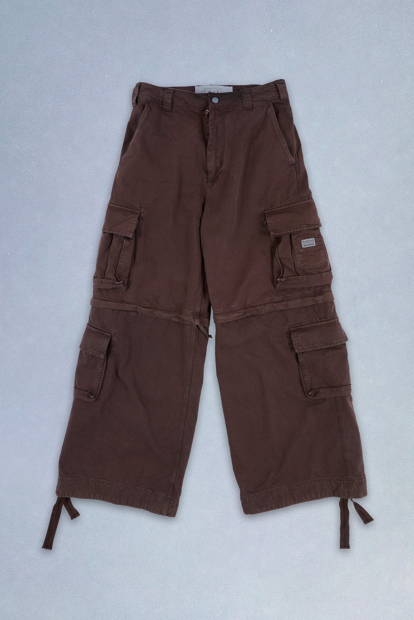 zip-off cargo pants