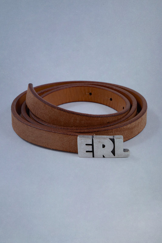 ERL skinny leather belt