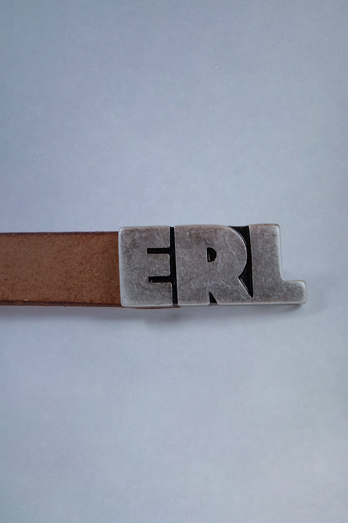 ERL skinny leather belt