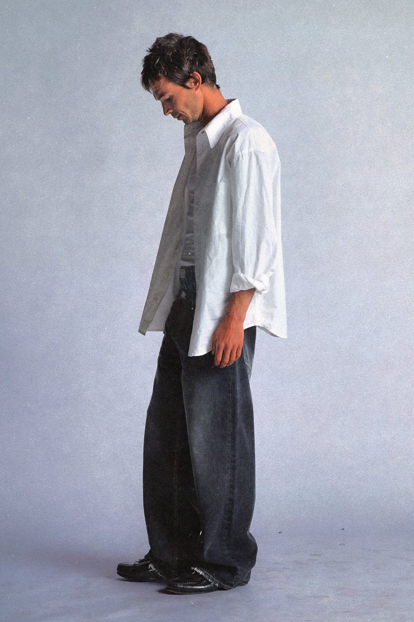 White Poplin Overshirt