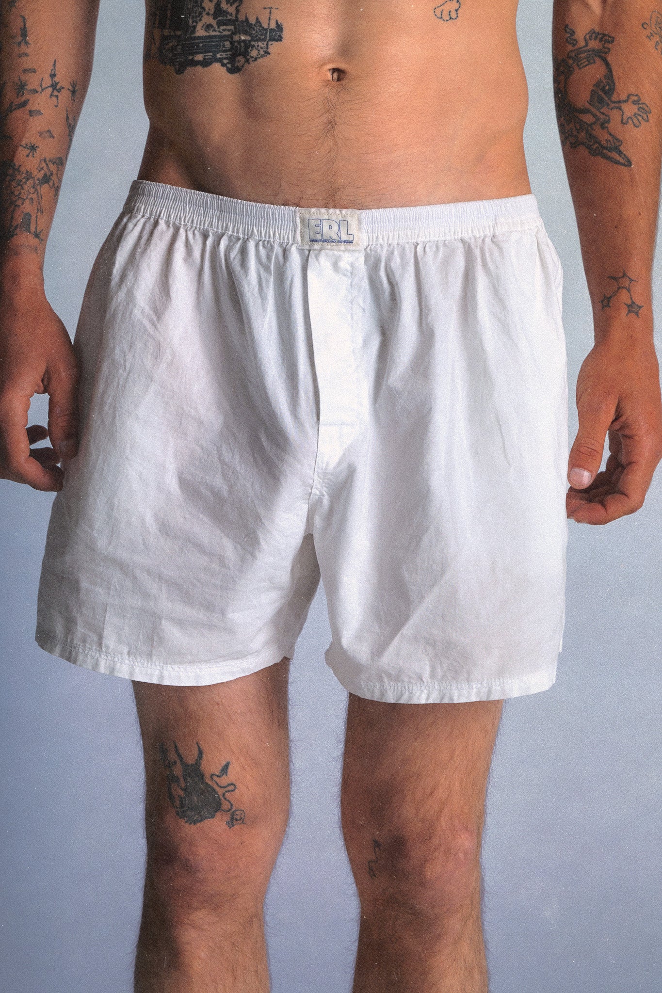 Classic White Boxers – ERL Clothing - Main Image