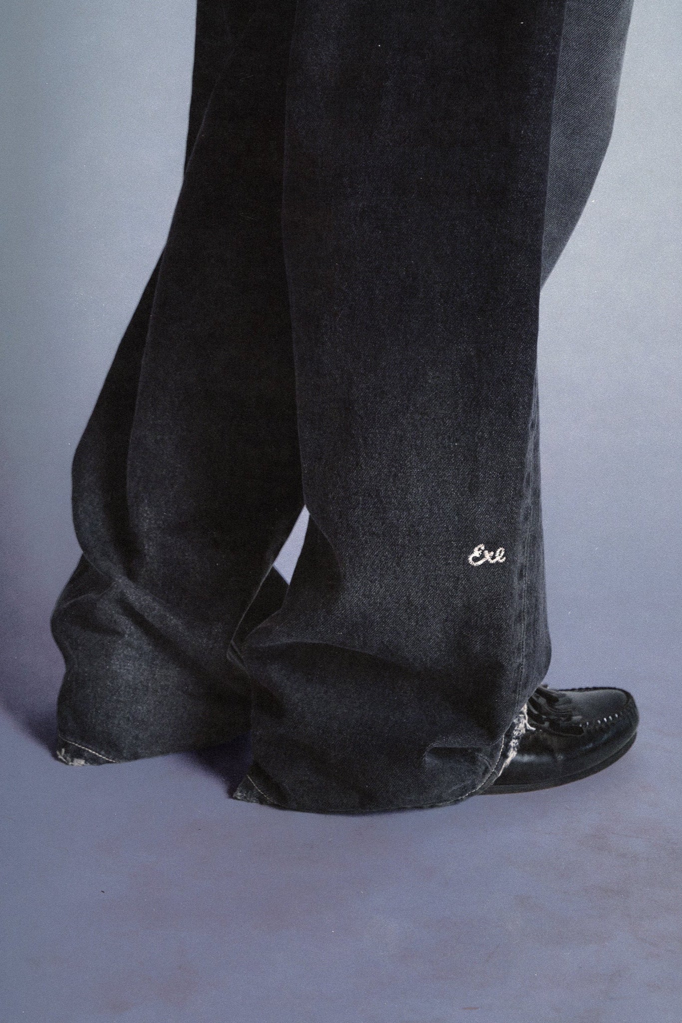 Faded Black Relaxed Jeans