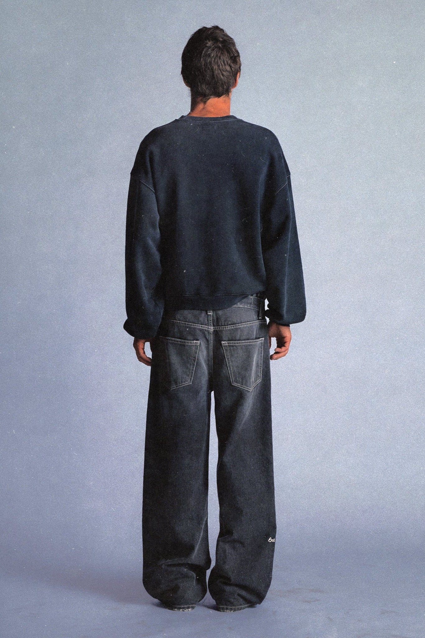 Faded Black Relaxed Jeans