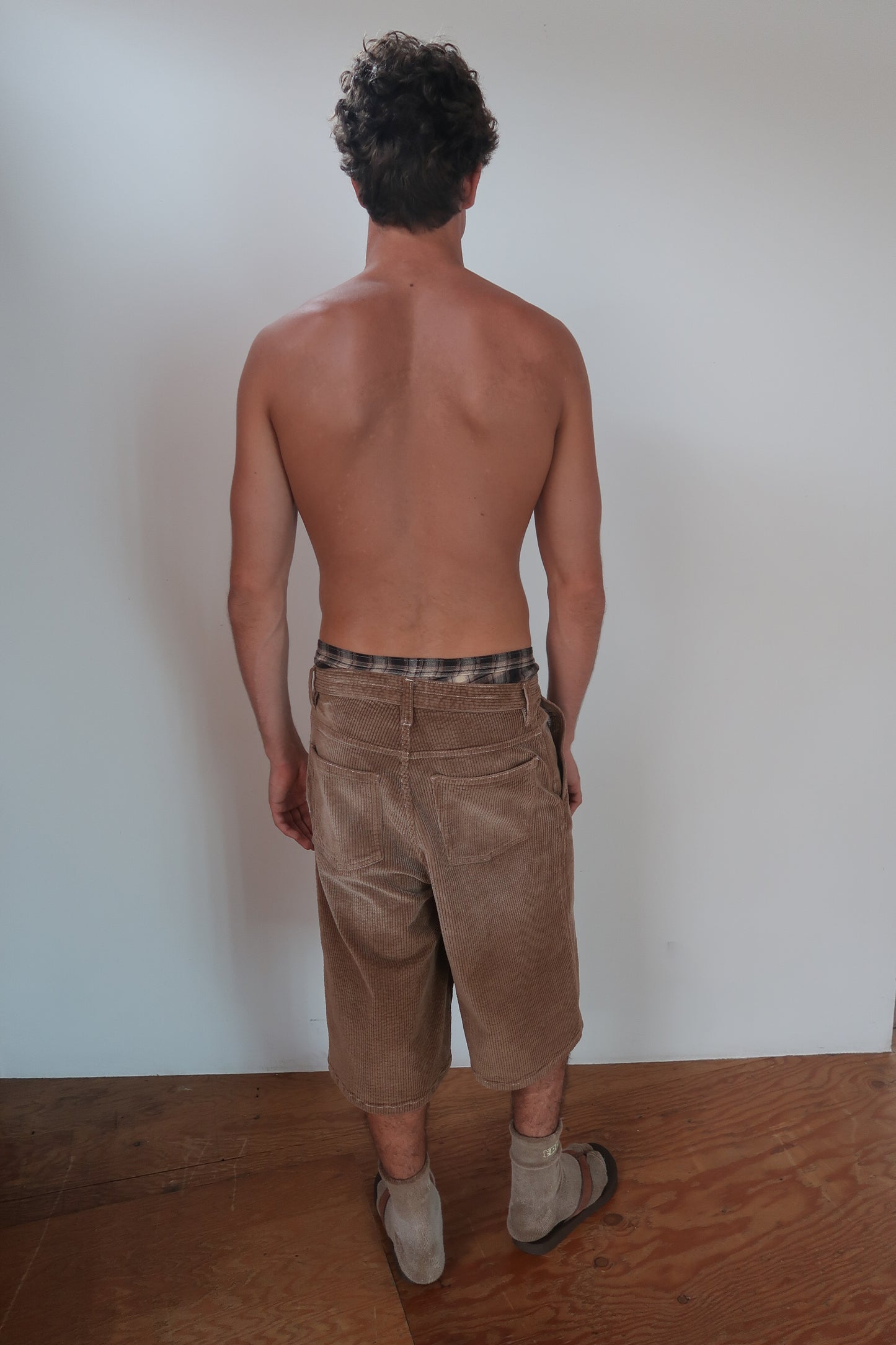 Corduroy boardwalk short