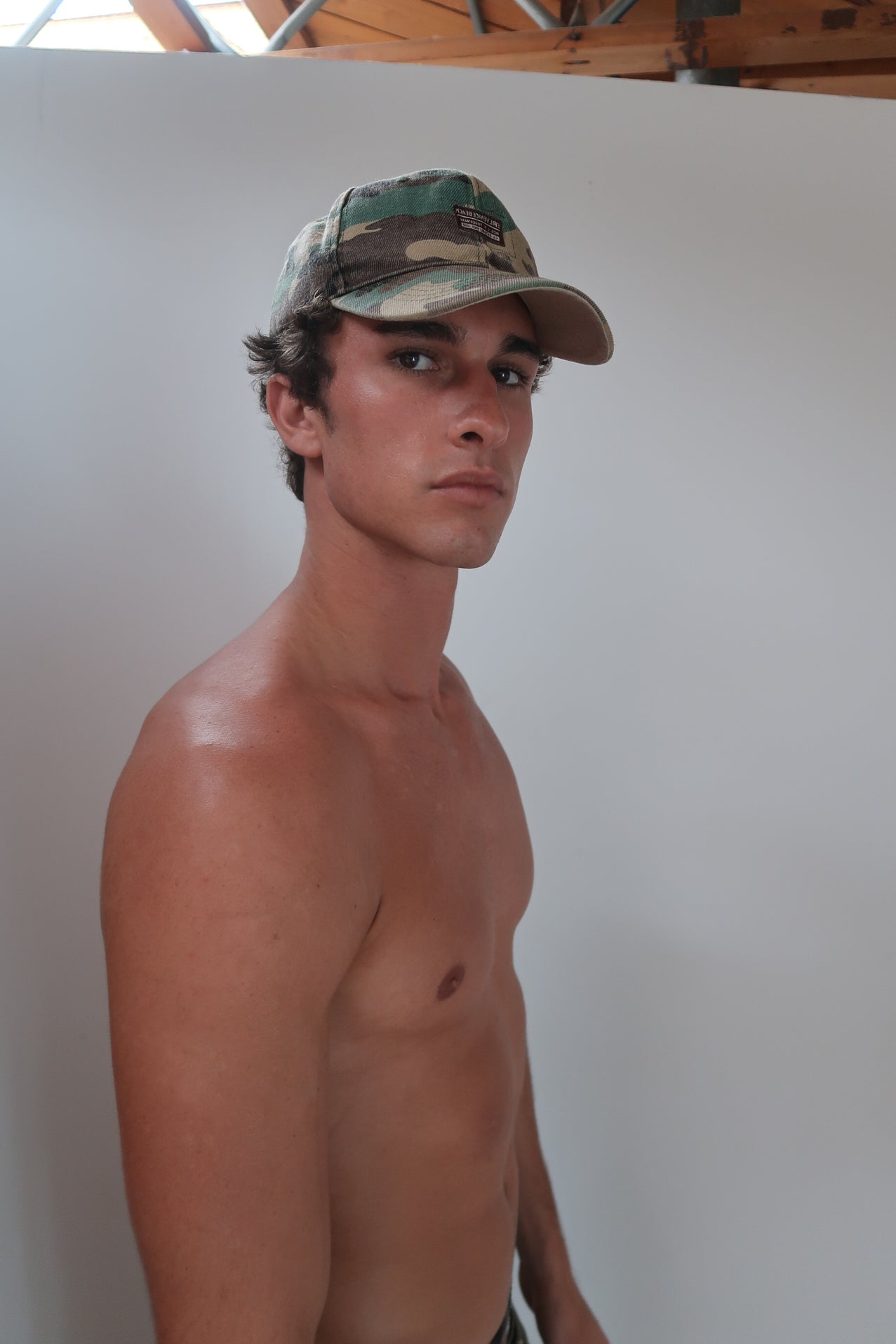 camo baseball cap