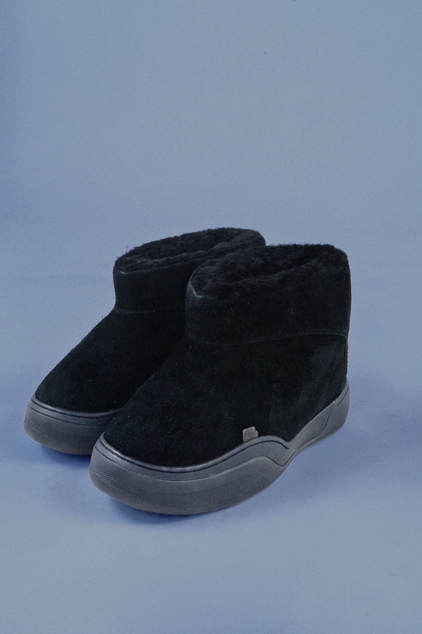 black vamp boot