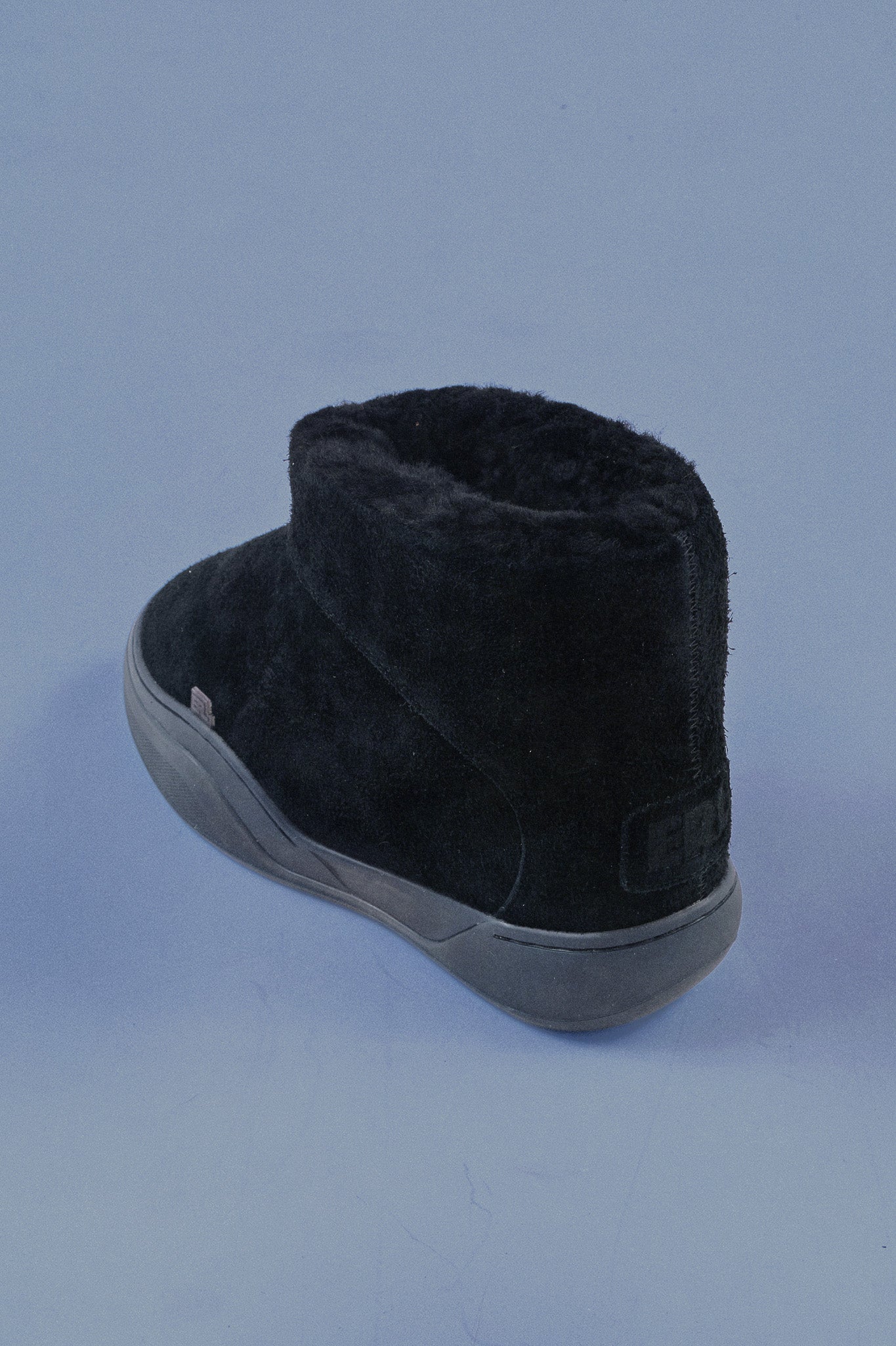 black vamp boot