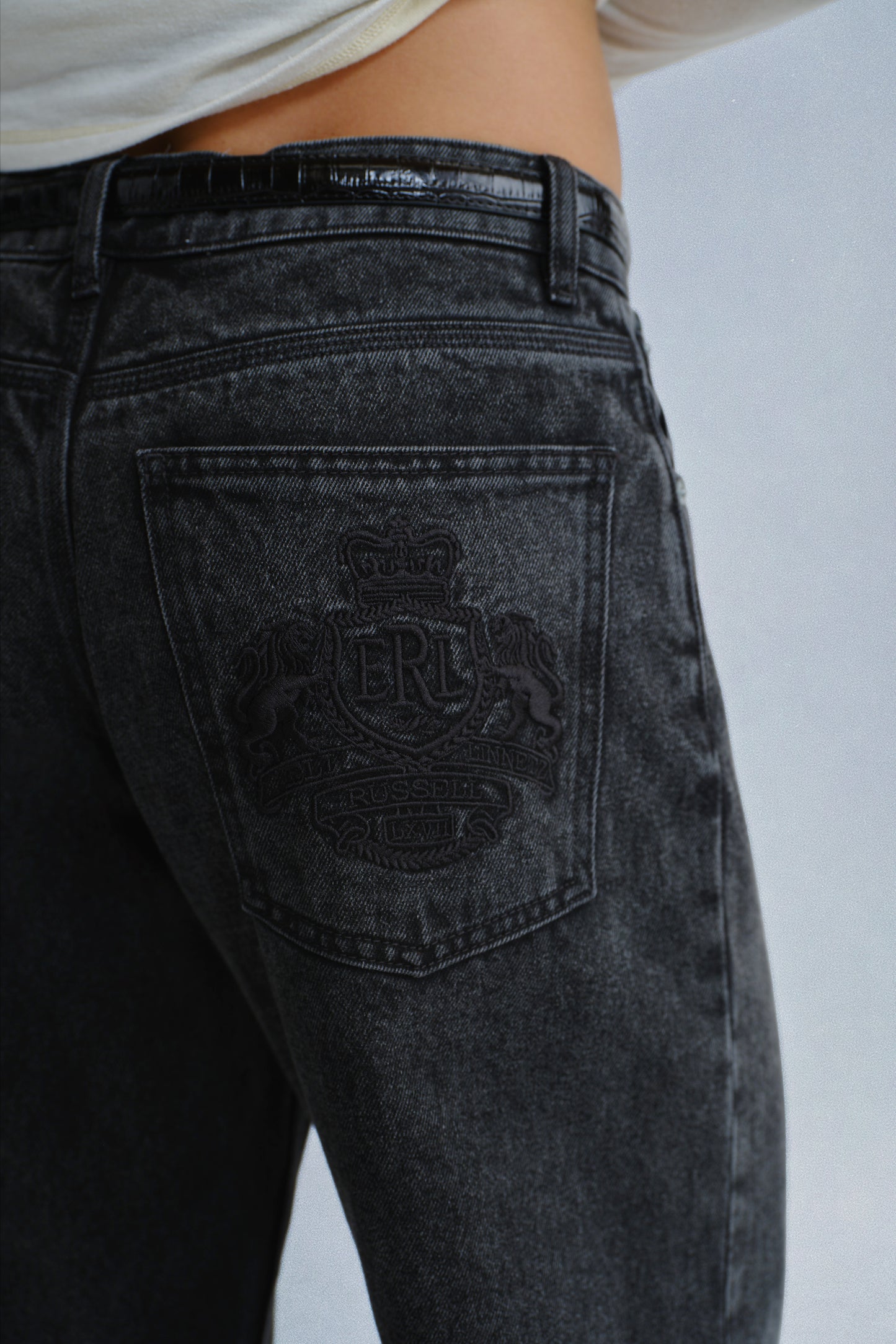 straight cut jeans