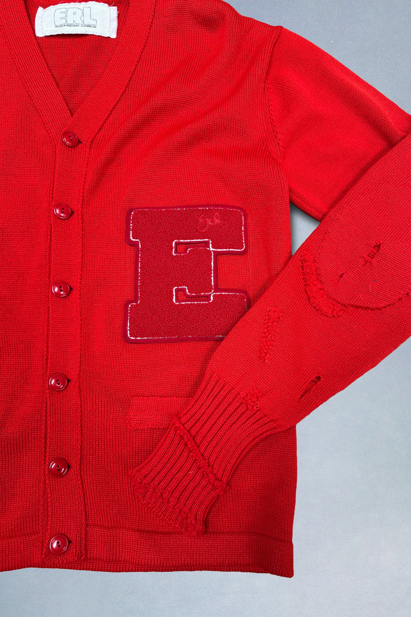 varsity cardigan