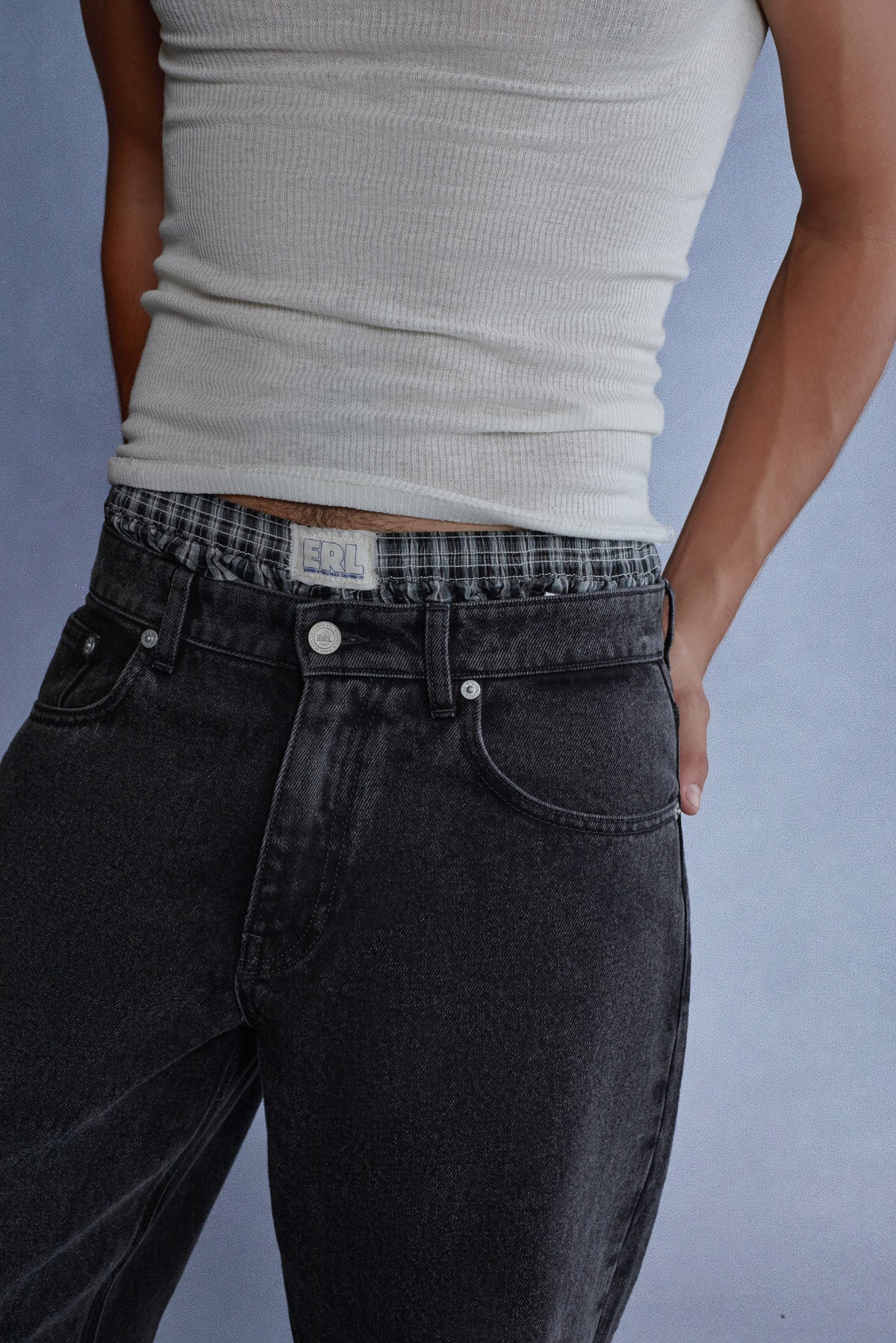 straight cut jeans