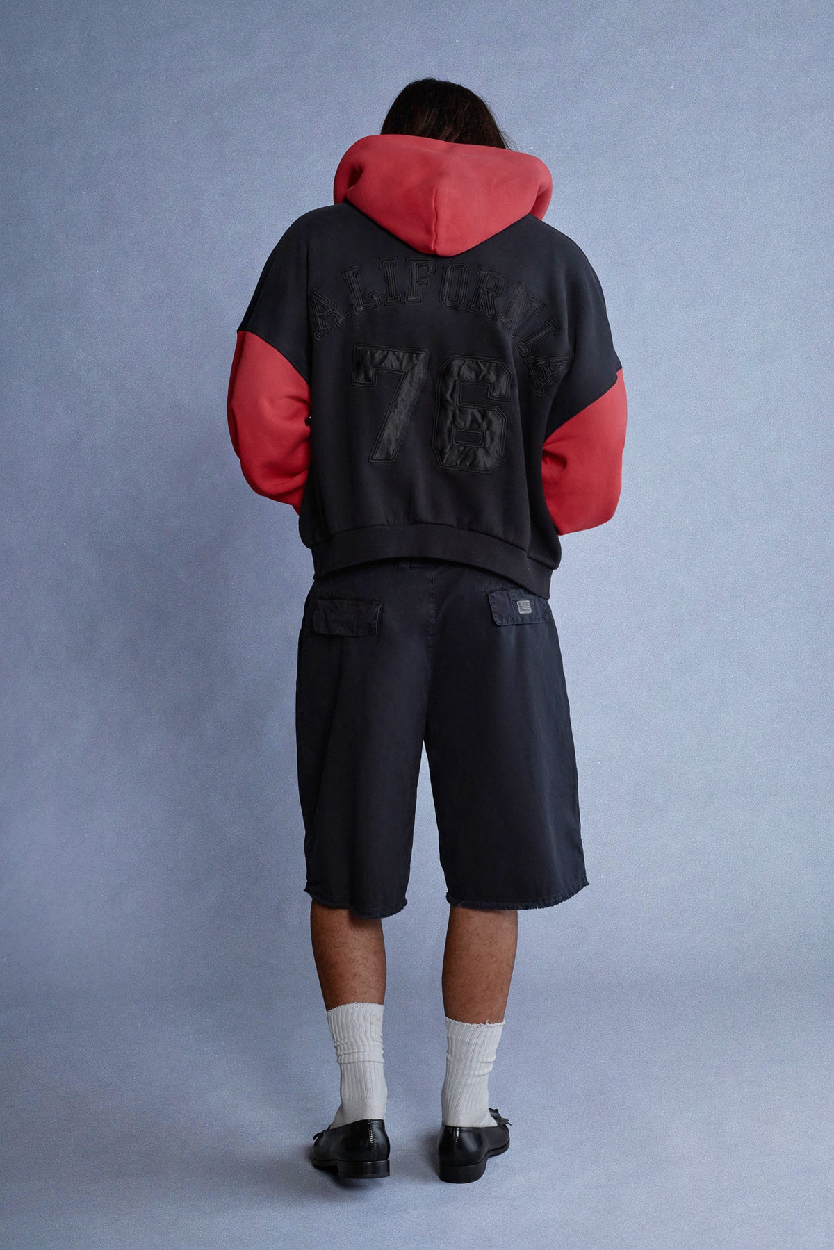varsity zip up hoodie