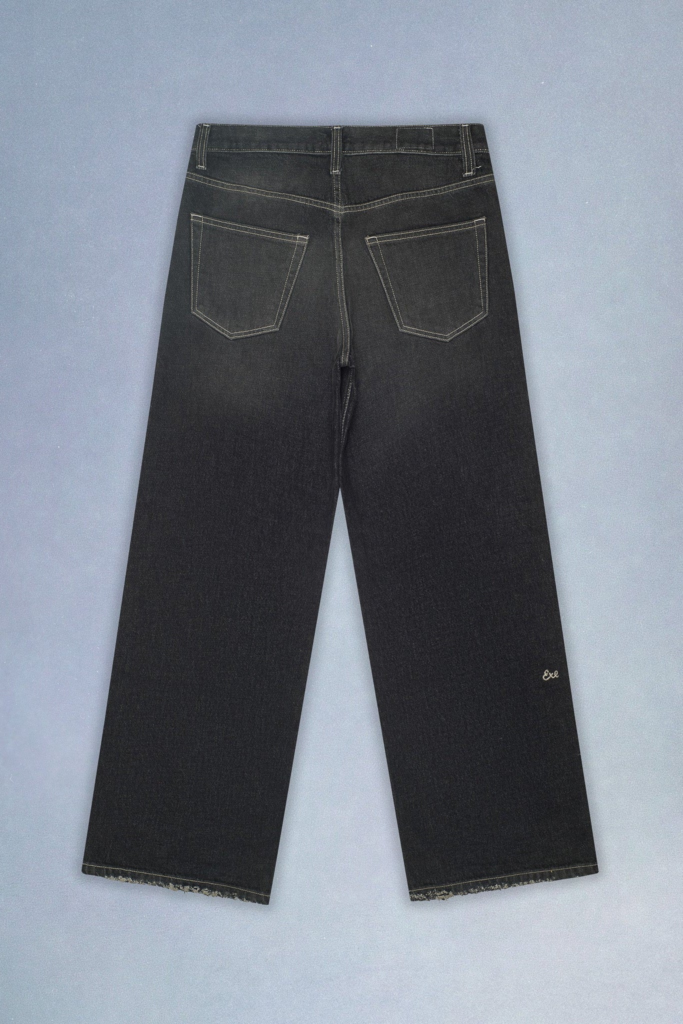 Faded Black Relaxed Jeans