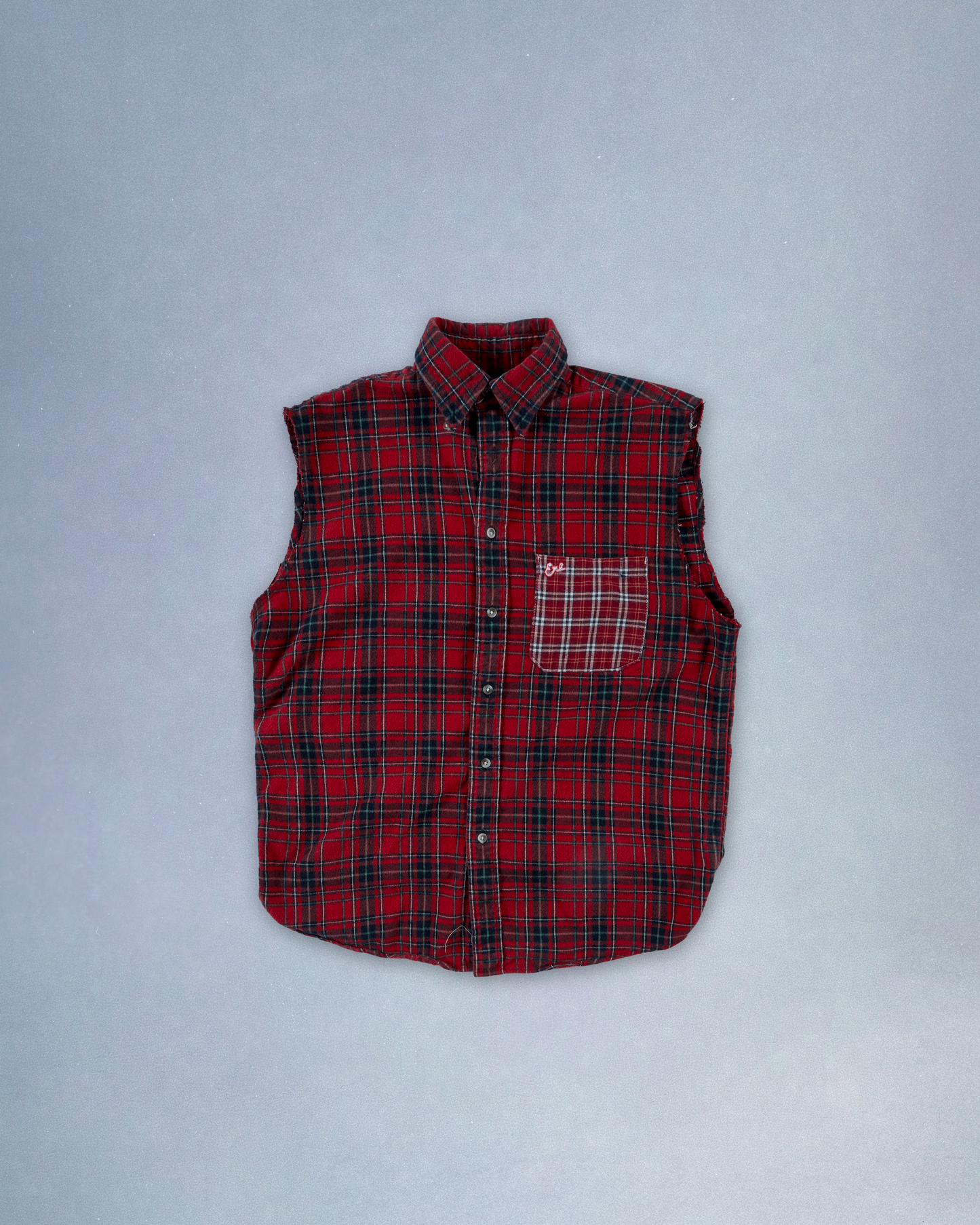 One of one artisanal plaid shirt