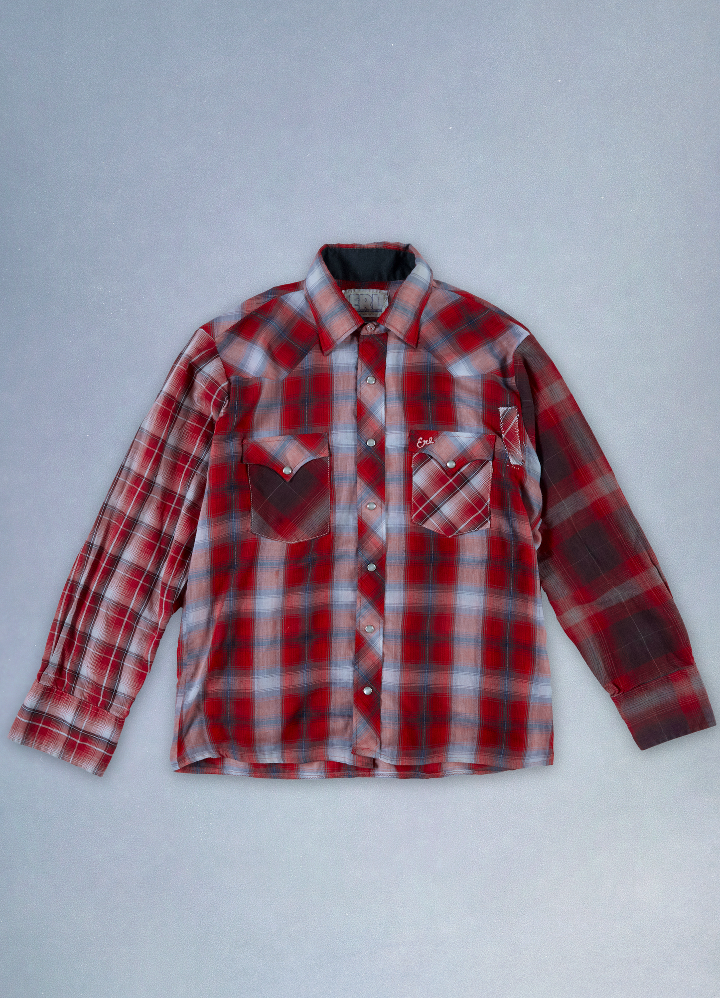 One of one artisanal plaid shirt