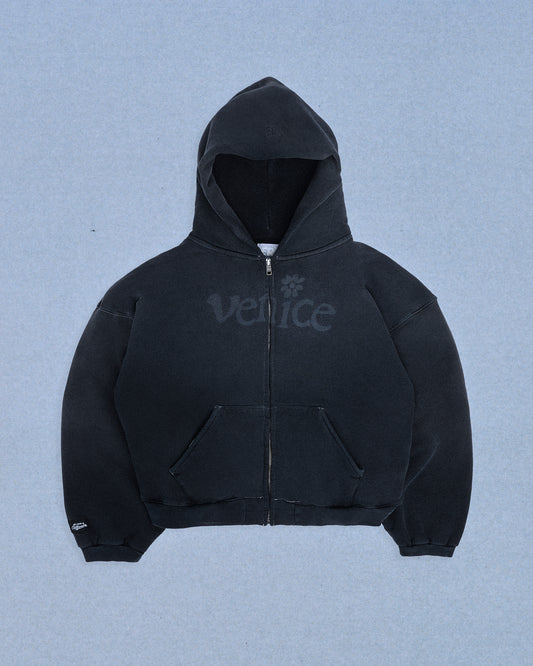 VENICE HEAVYWEIGHT ZIP UP HOODIE