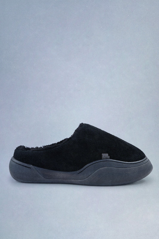 pirate black vamp mule