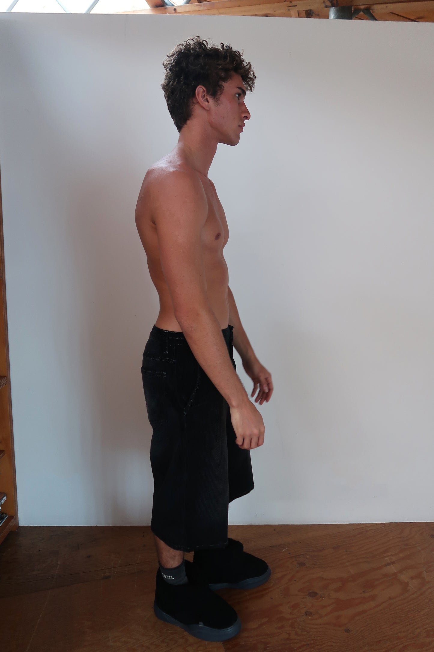 Corduroy boardwalk short