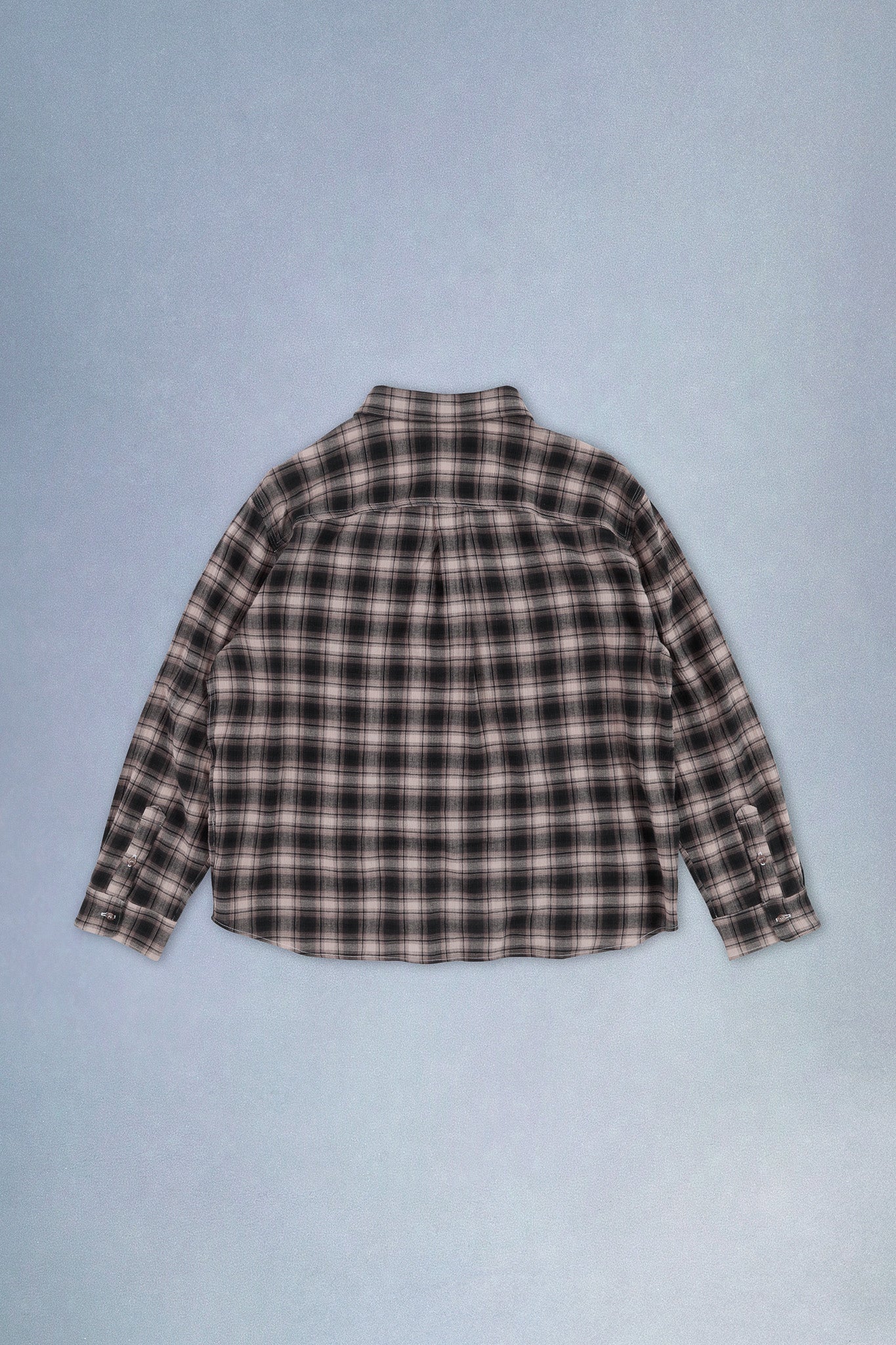 brown plaid button up shirt