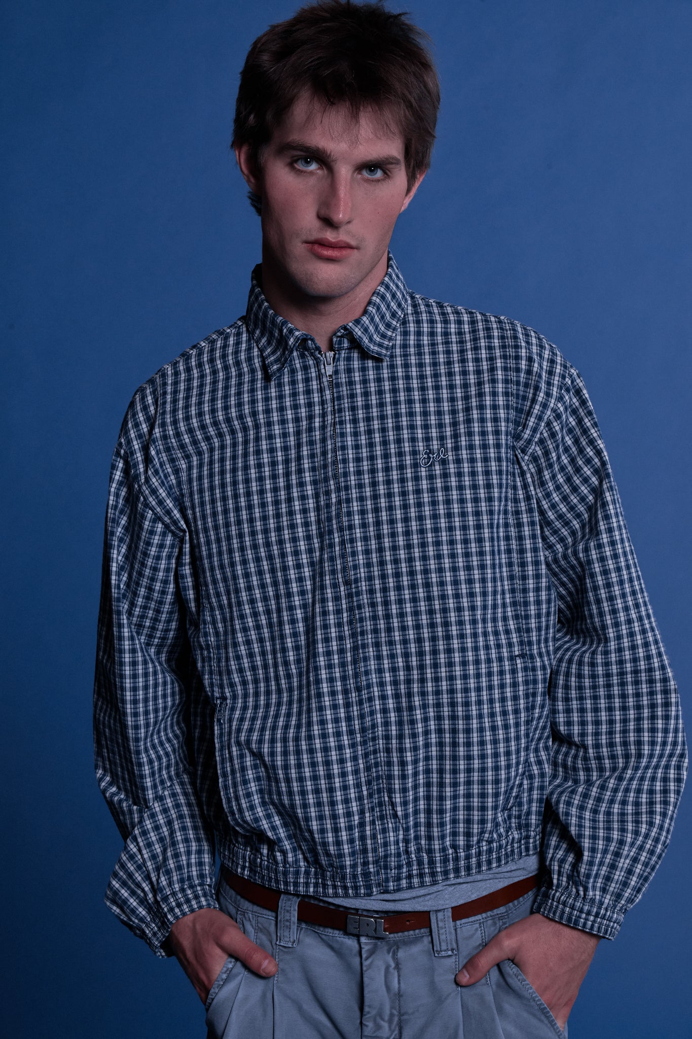 plaid zip jacket – ERL Clothing