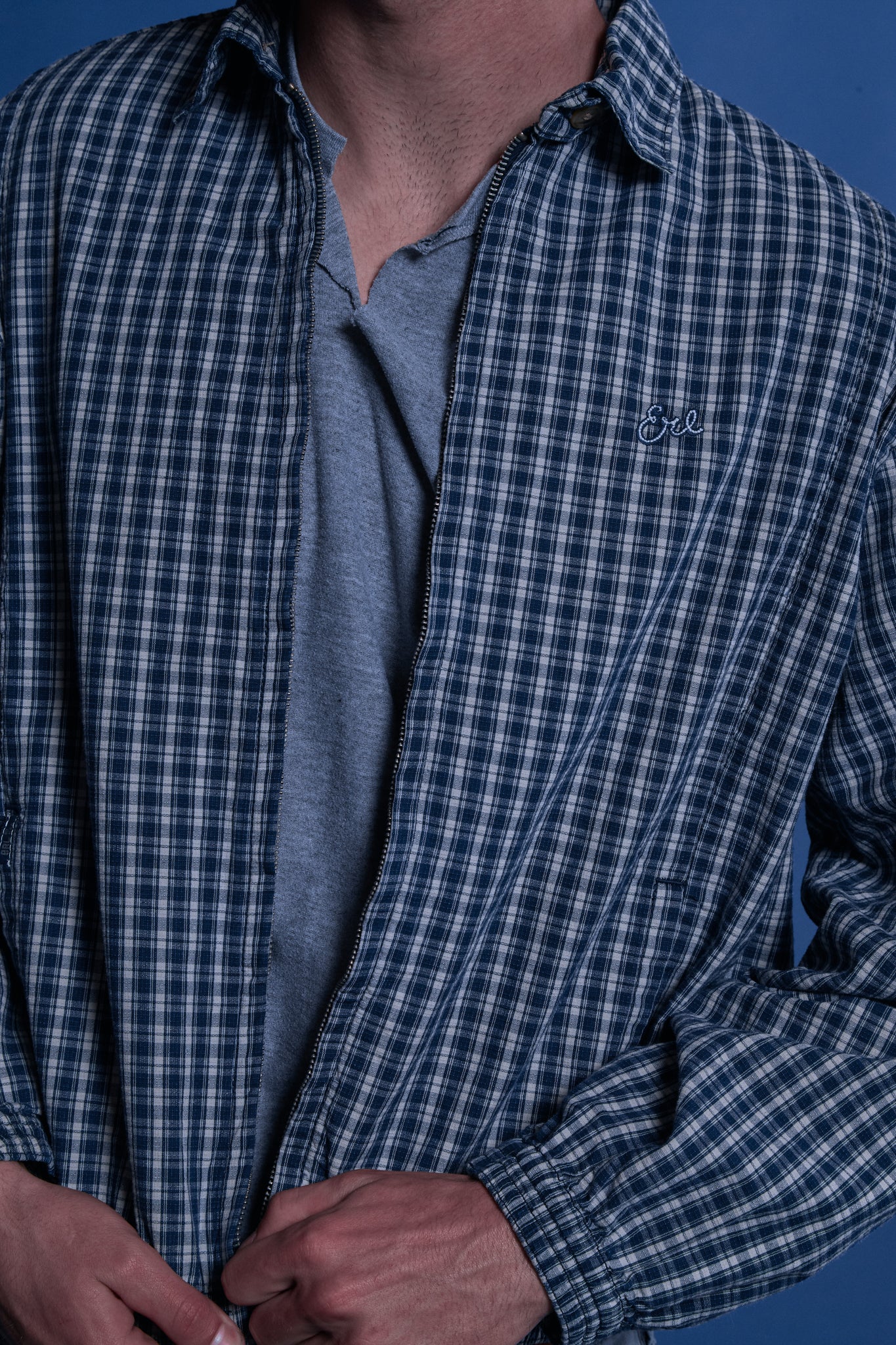 plaid zip jacket – ERL Clothing
