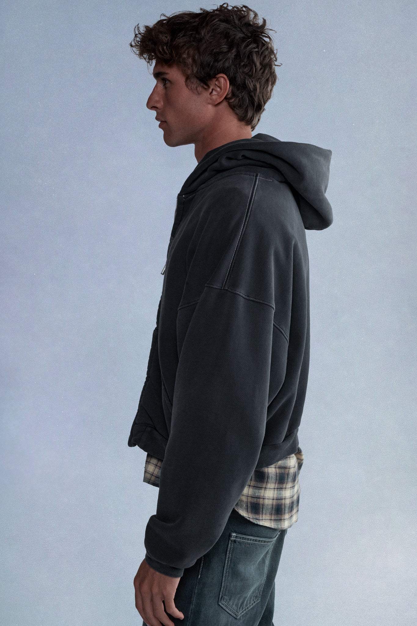 Venice heavyweight zip up hoodie