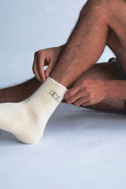 ERL CREAM SOFT SOCKS