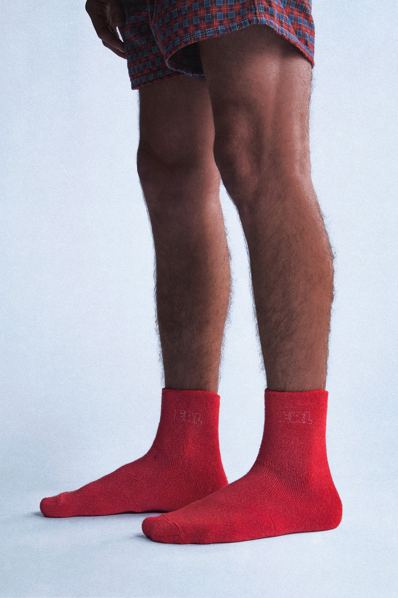 RED SOFT SOCKS