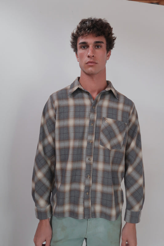 brushed plaid flannel