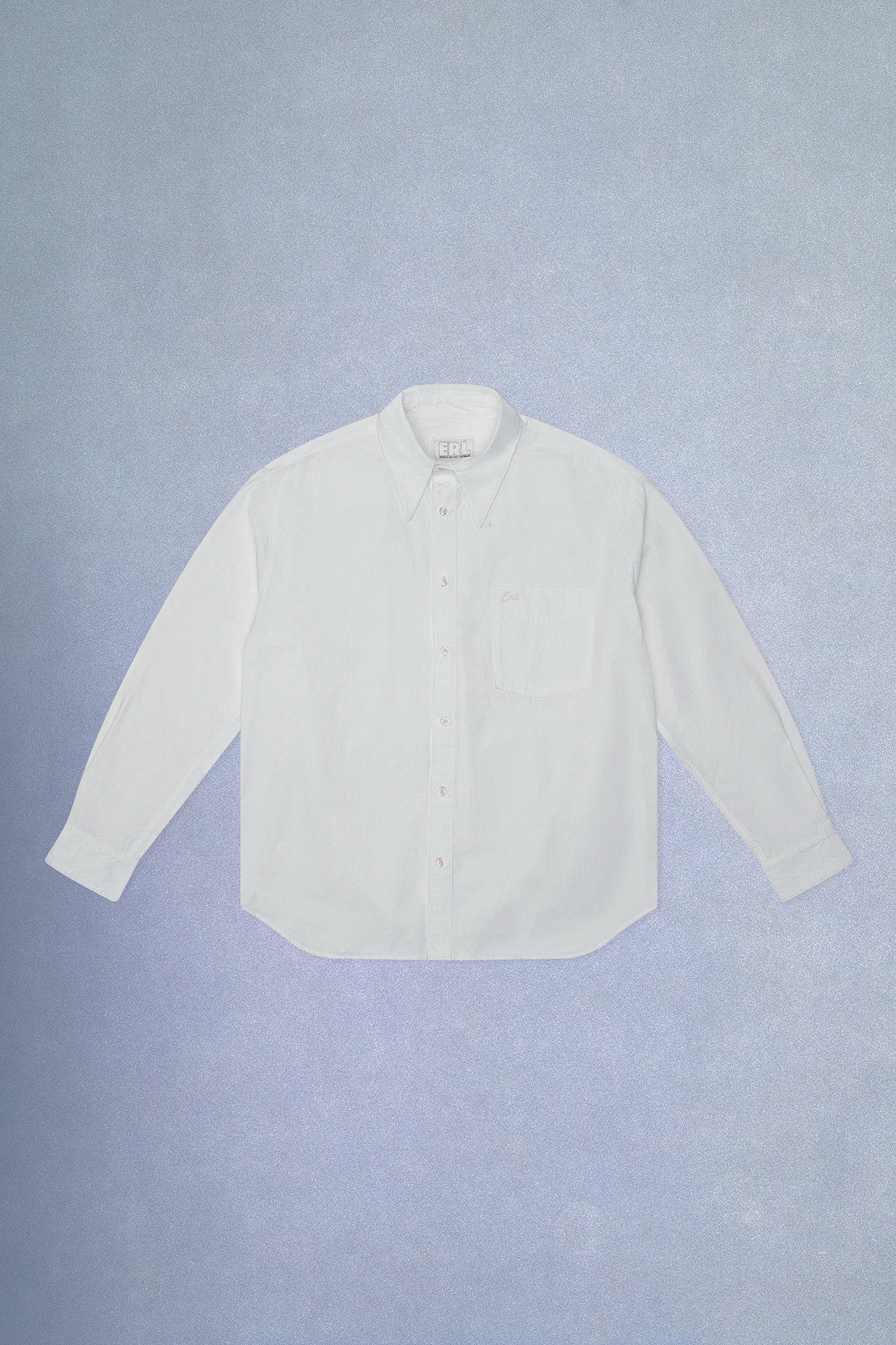 White Poplin Overshirt