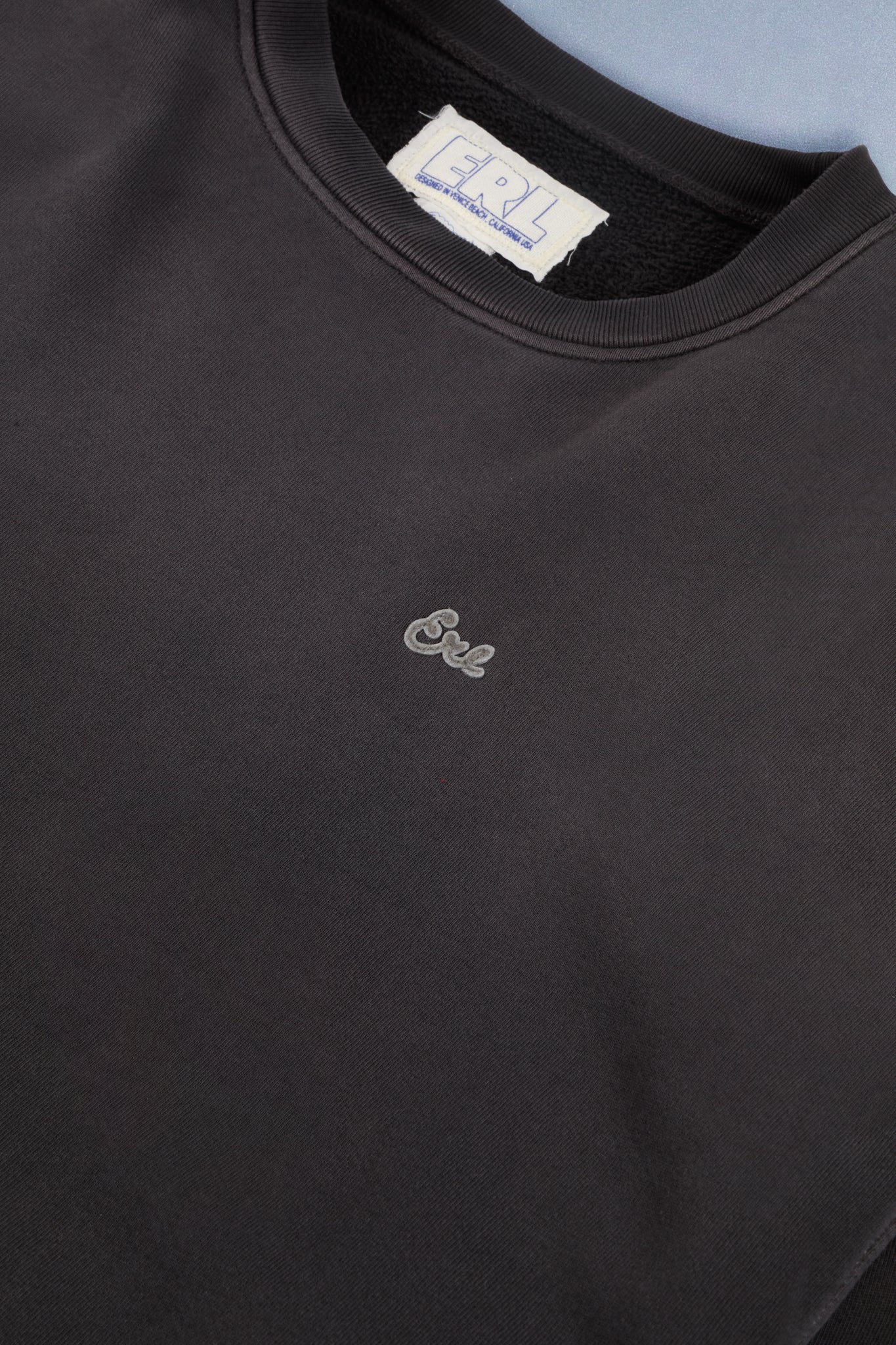 Black Sunfaded Crewneck