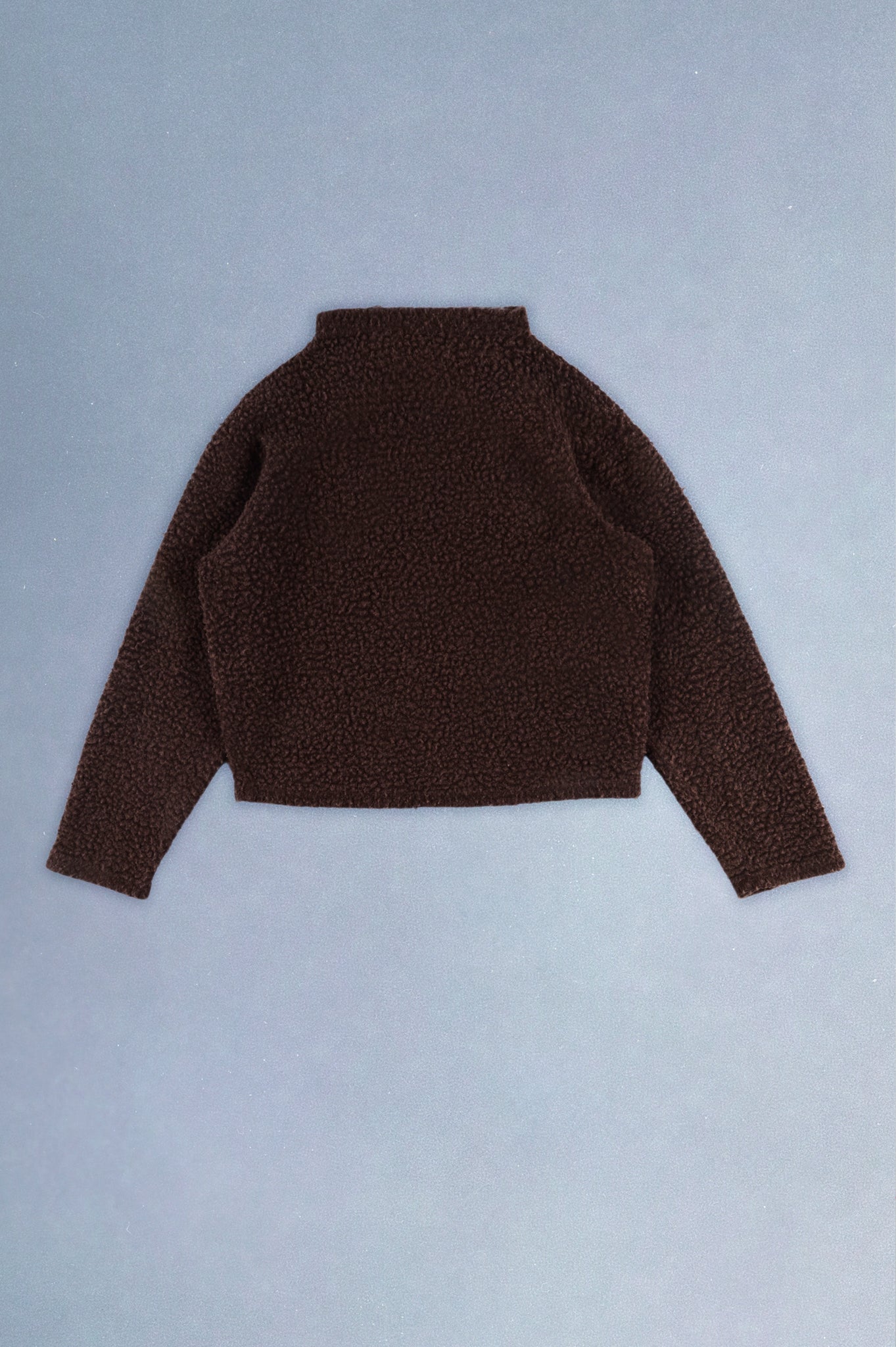 Sherpa Slit-Neck Sweater