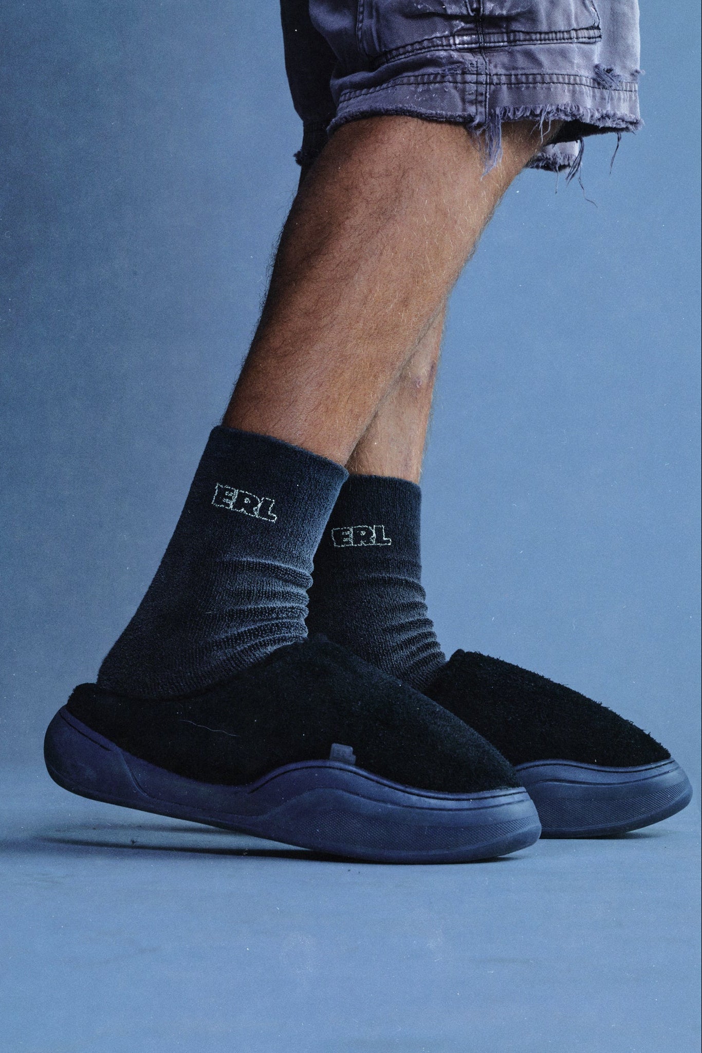 pirate black vamp mule