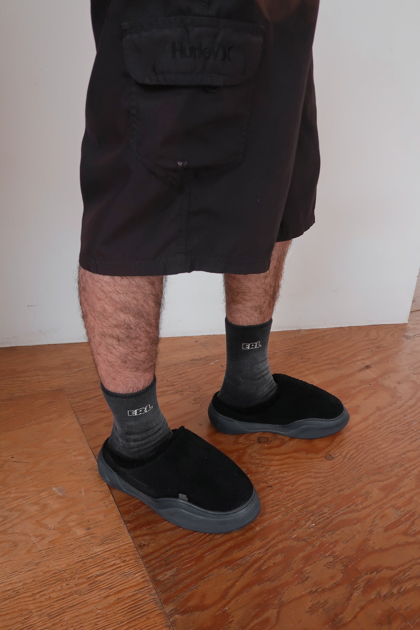 pirate black vamp mule