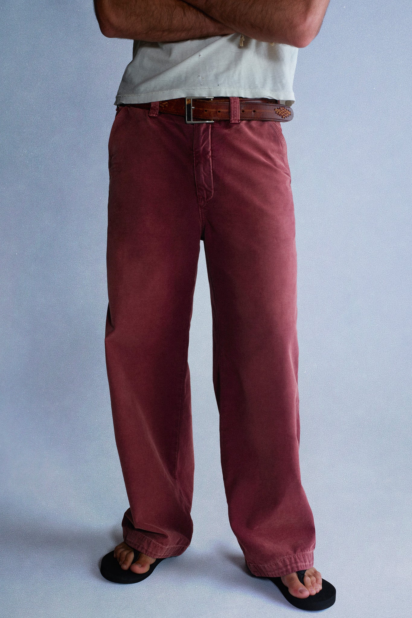 cranberry chino pants