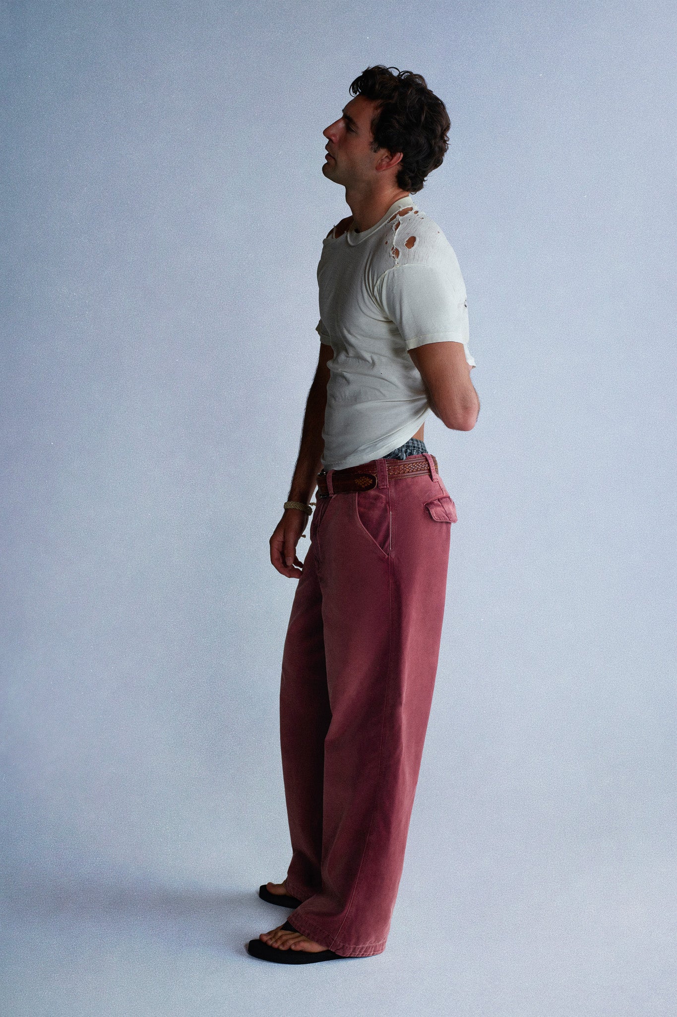 cranberry chino pants