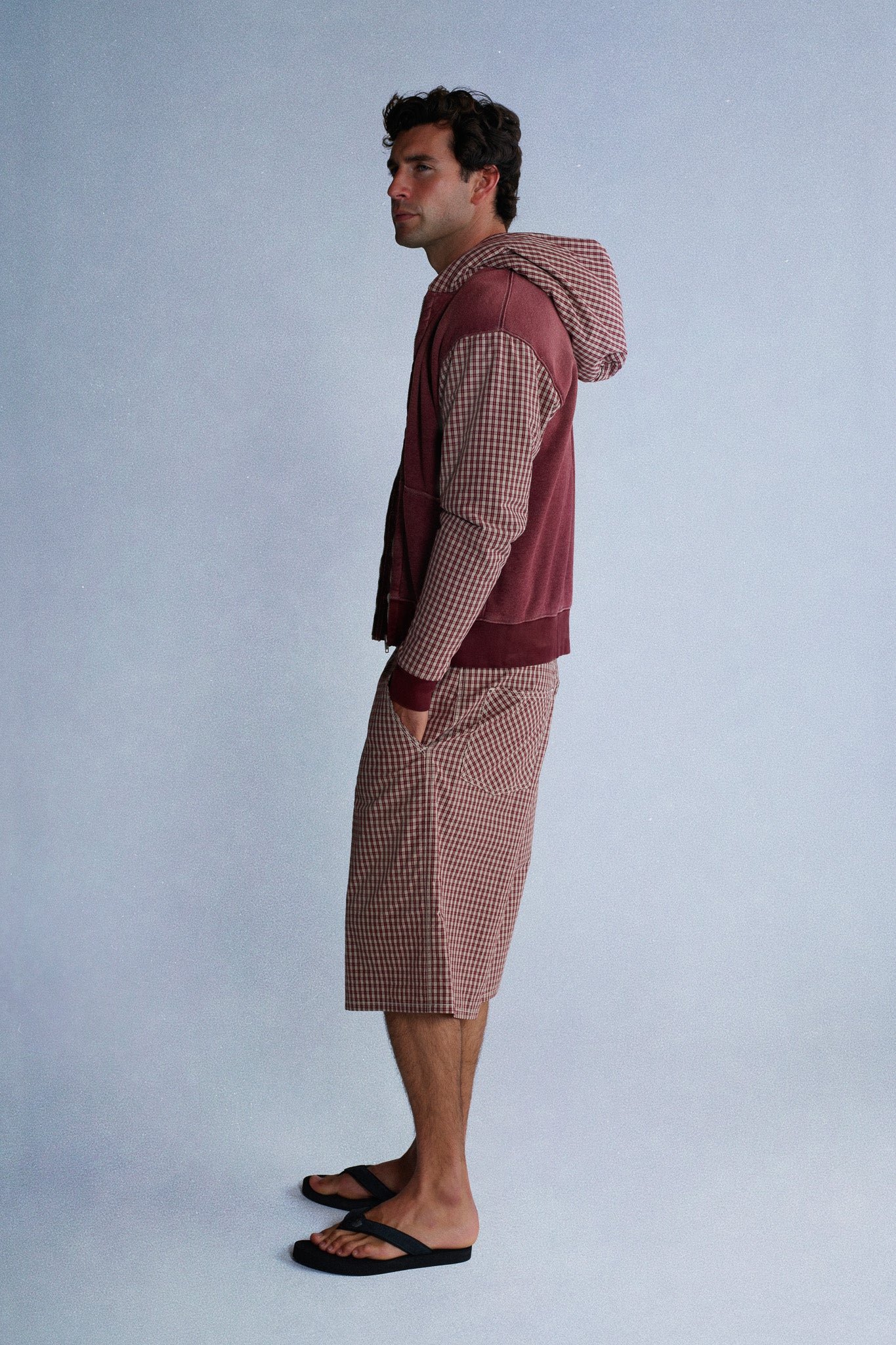 lightweight zip up