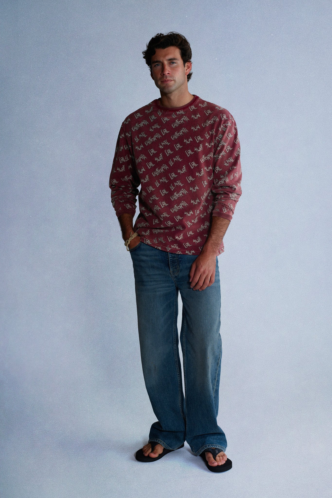 printed long sleeve