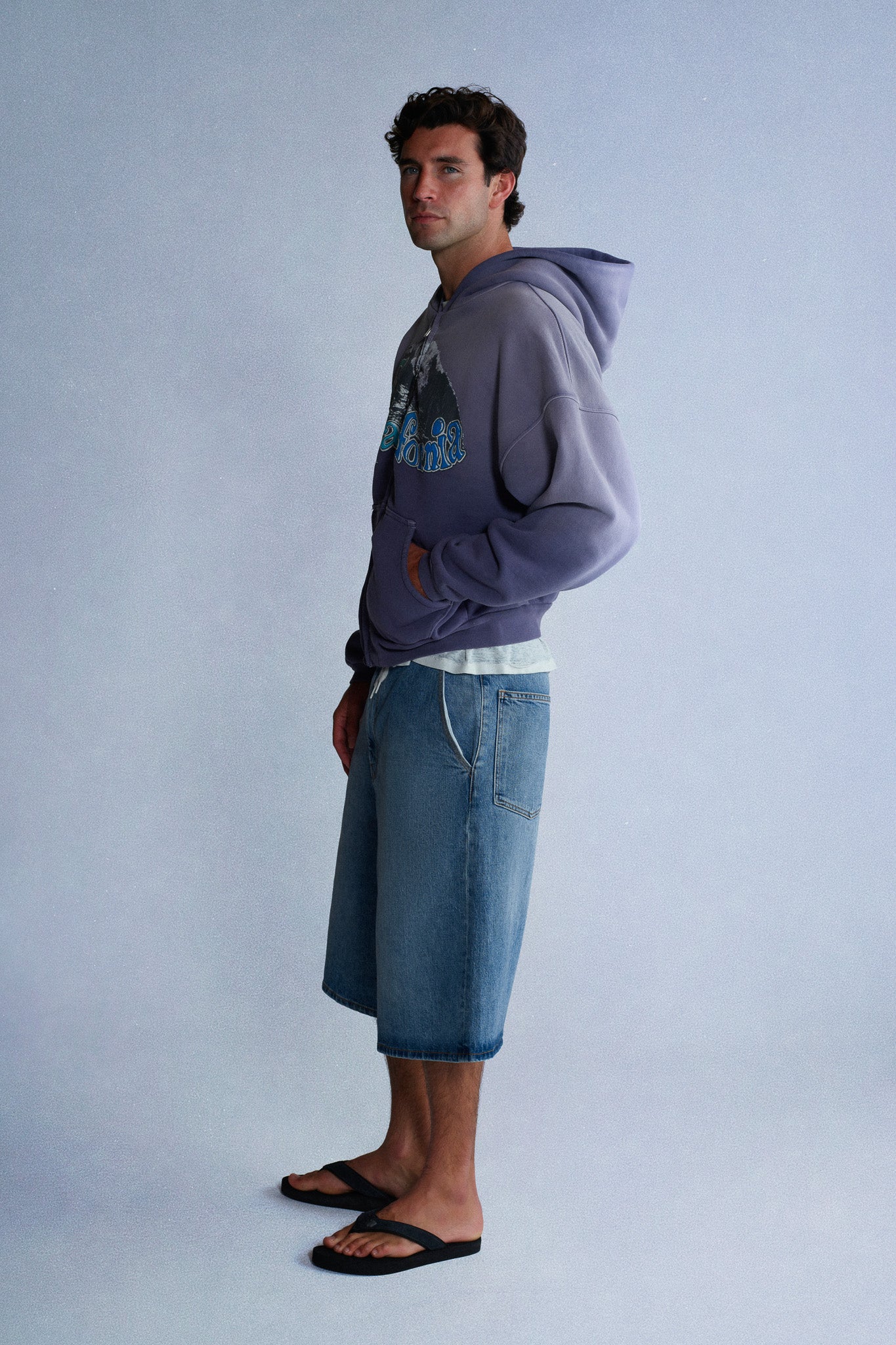 california zip up hoodie