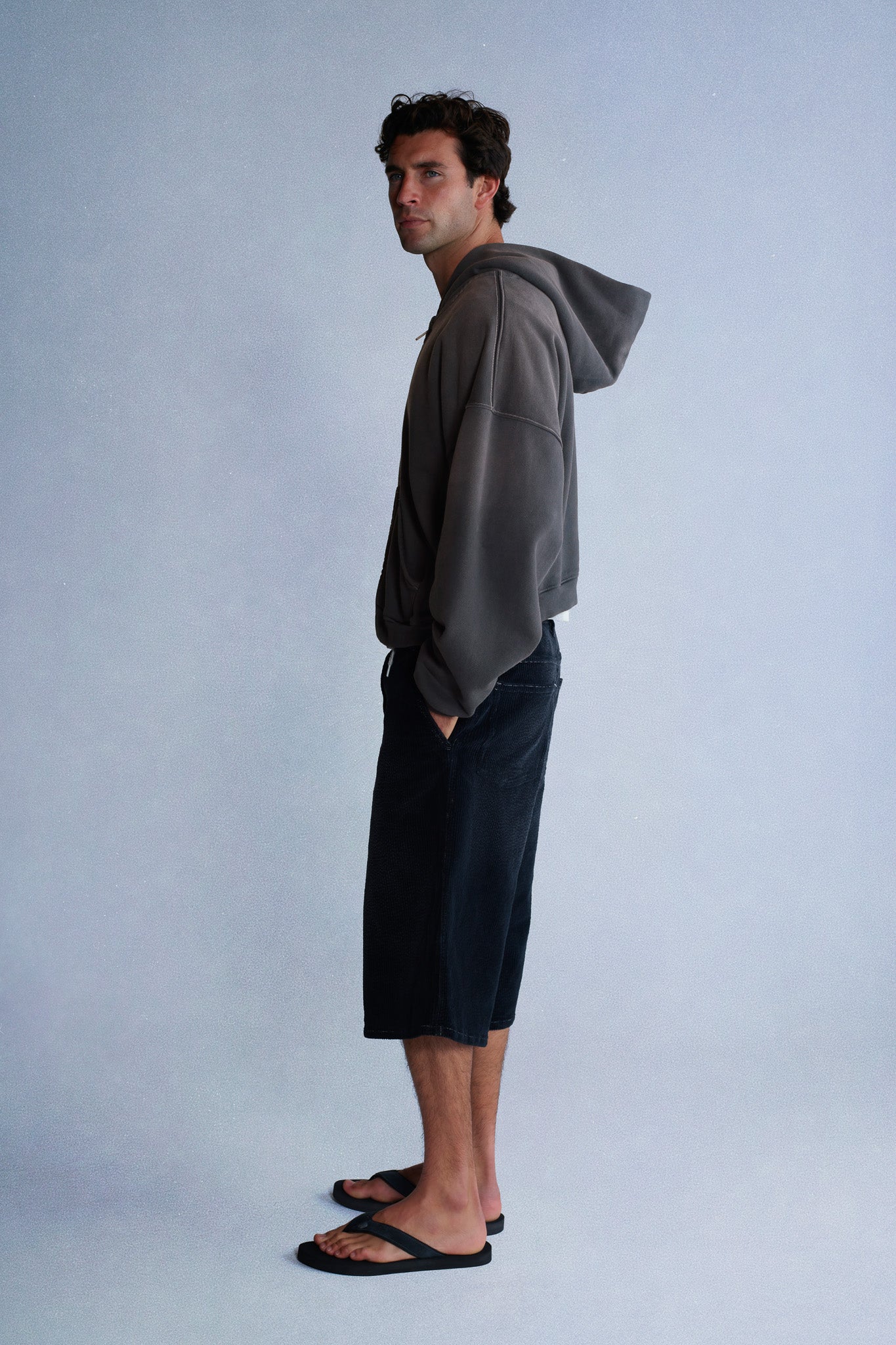 venice heavyweight zip up hoodie