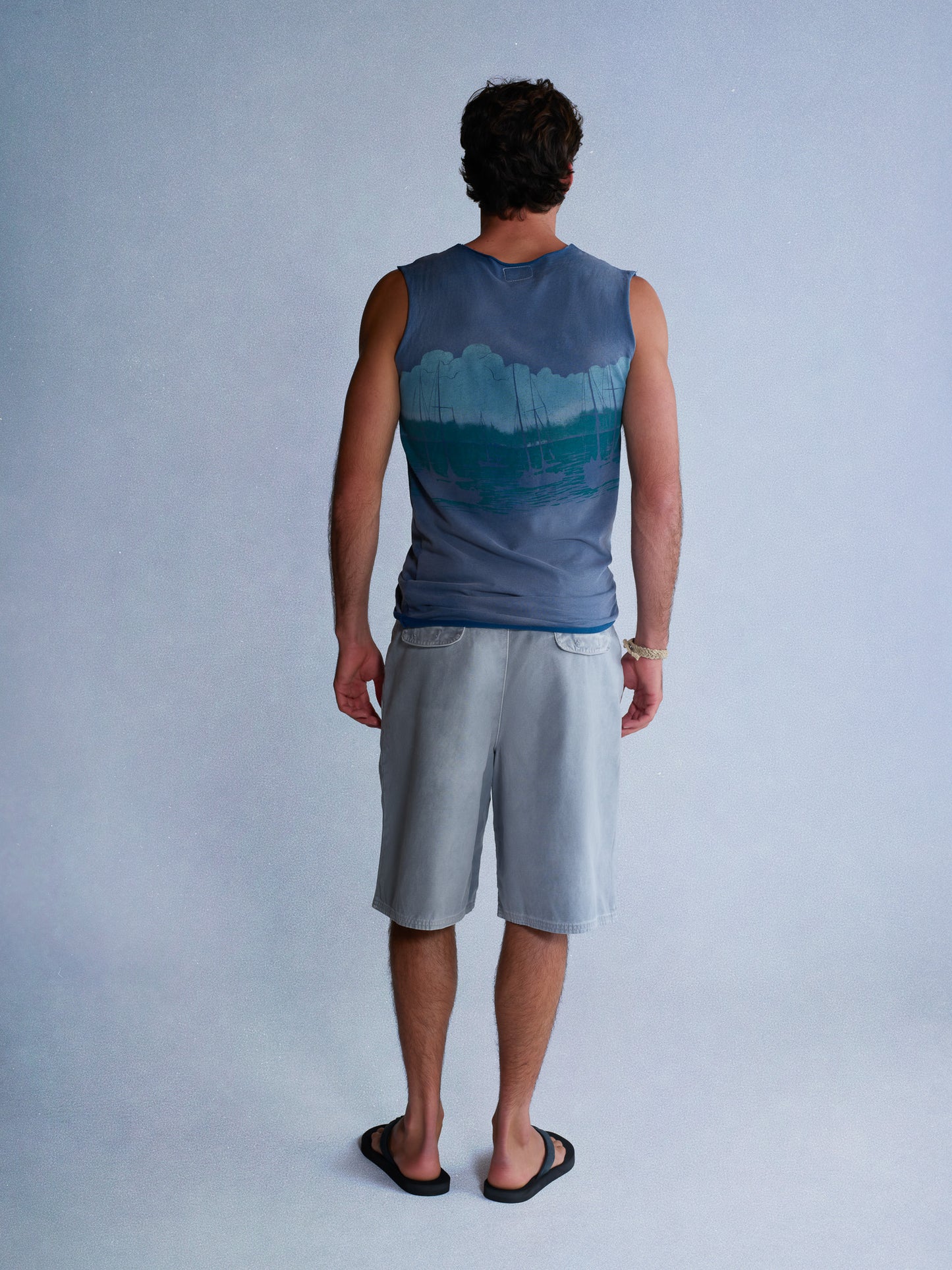 sunfaded chino shorts